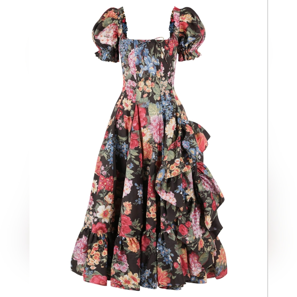 SOLD - New Selkie Puck Foxglove Dress